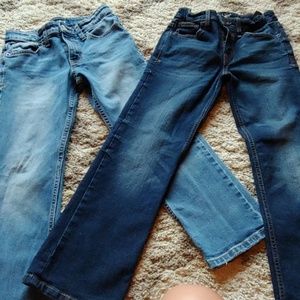 Lot of boys size 8 cat and Jack jeans